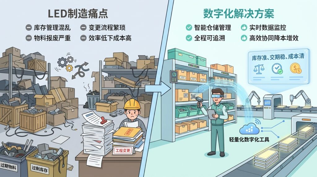 傲鹏 LED 行业 ERP 解决方案（images 1）