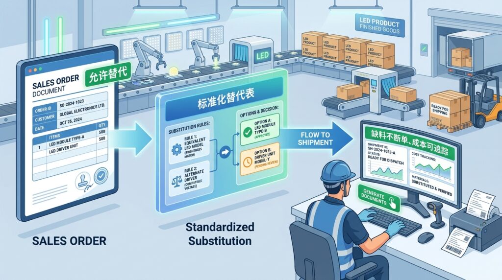 傲鹏 LED 行业 ERP 解决方案（images 7）