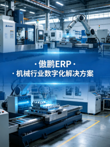 傲鹏 ERP・机械行业数字化解决方案