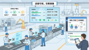 Q3：五金小批量多品种生产，如何快速排产？