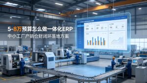 傲鹏ERP客户加一个AOP轻MES模块就够了：同一套系统...