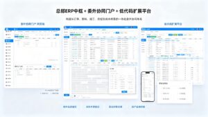 一文说清：低代码平台 vs 传统ERP